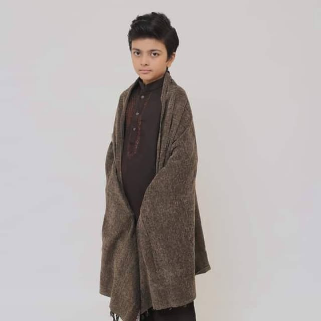 Men's winter shawl